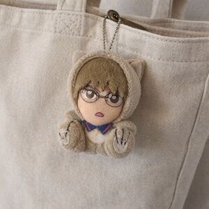 Prince of Tennis Kunimitsu Tezuka Cat Plush Mascot Keychain テニスの王子様 手塚国光 テニプリ